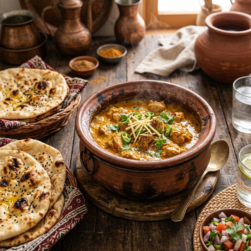 Chicken Paneer Reshmi Handi